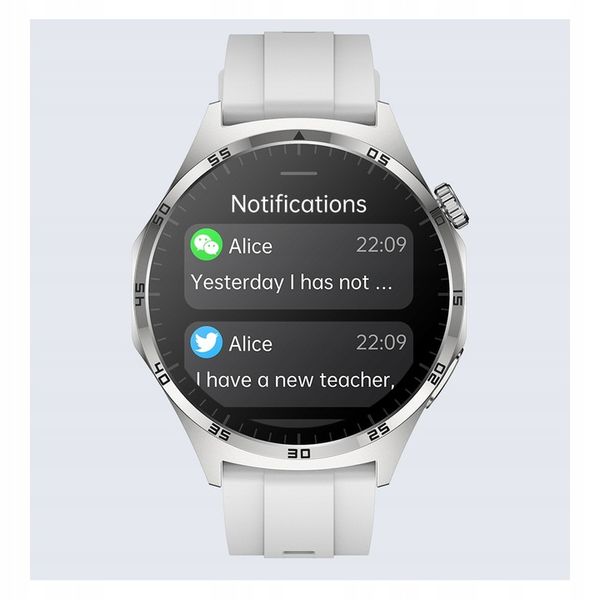 SMARTWATCH ZEGAREK MĘSKI Z EKG POMIAR CUKRU PULS CIŚNIENIE ROZMOWY MENU PL zdjęcie 16