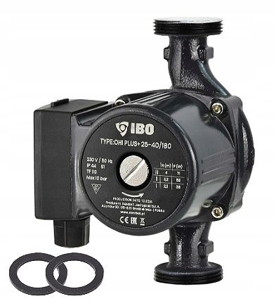 POMPA OBIEGOWA C.O. IBO OHI PLUS 25-40 180 na Arena.pl
