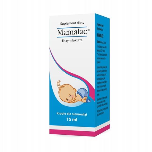 Mamalac KROPLE Z LAKTAZĄ DLA NIEMOWLĄT NA KOLKĘ na Arena.pl