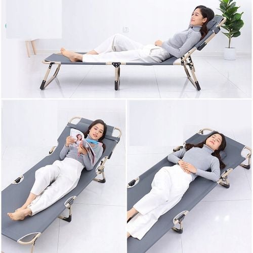 Składane łóżko turystyczne BIZNESOWE, polowe, kanadyjka PREMIUM 75 cm na Arena.pl