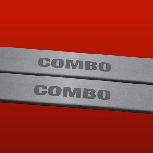 Listwa progowa OPEL/VAUXHALL COMBO C Stal nierdzewna 304 mat 2szt na Arena.pl