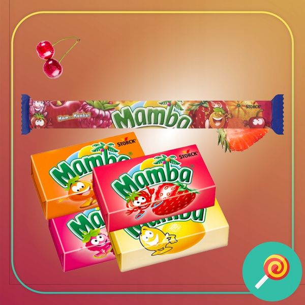 MAMBA Guma Rozpuszczalna 4szt 106G (op24szt) zdjęcie 5