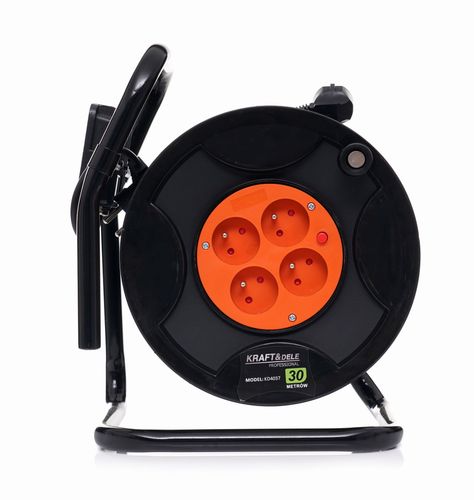 PRZEDŁUŻACZ BĘBNOWY 30M + LED KD4037 na Arena.pl