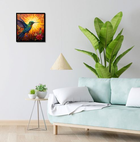 Plakat 40x40cm Koliber Barw na Arena.pl