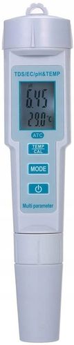 Miernik tester pH TDS EC Temp ATC 4w1 konduktometr na Arena.pl