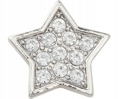 Przypinka Crocs Jibbitz Ozdoba Do Butów Silver Star na Arena.pl