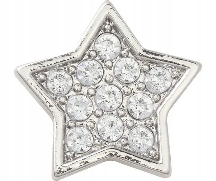Przypinka Crocs Jibbitz Ozdoba Do Butów Silver Star zdjęcie 1