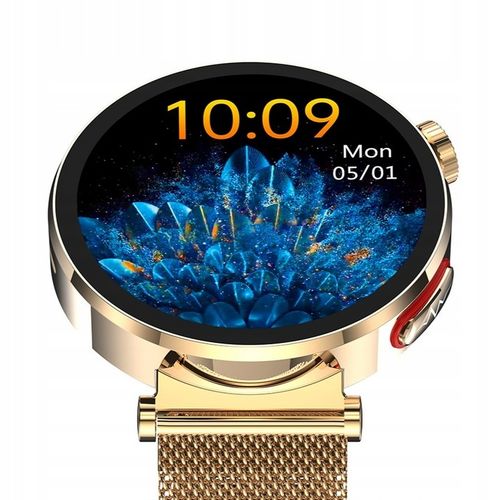 SMARTWATCH DAMSKI ZEGAREK Z POMIAREM CUKRU EKG GLUKOZA CIŚNIENIE ROZMOWY PL na Arena.pl