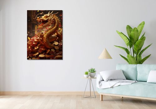 Obraz 70x100cm Smok Bogactwa na Arena.pl