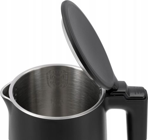 CZAJNIK ELEKTRYCZNY LUND 2200W 1,5L CZARNY PODWÓJNE ŚCIANKI na Arena.pl