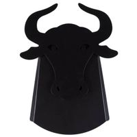 Lampa ścienna ORIGAMI BULL-B metalowa kinkiet LED 6W 3000K byk czarny