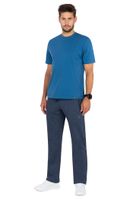 Spodnie męskie granat melanż Darek Rozmiar - M