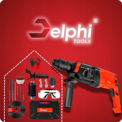 MŁOTOWIERTARKA WIERTARKA UDAROWA z UDAREM MŁOT MOCNA SDS+ 2600W +kabel na Arena.pl