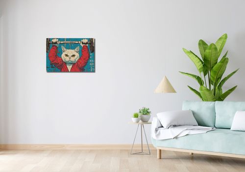 Obraz 60x40cm Mistrz Ciężarów na Arena.pl