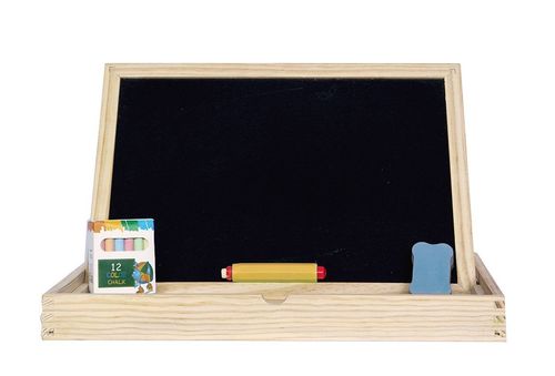 Drewniana wielofunkcyjna tablica edukacyjna 2w1 na Arena.pl