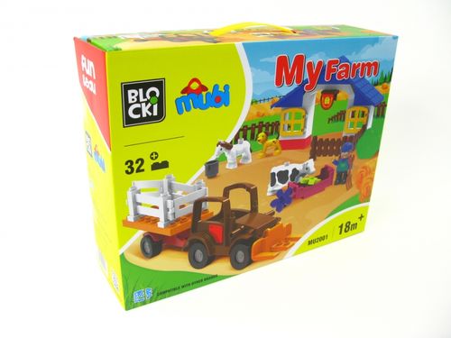 KLOCKI MUBI MOJA FARMA 32 EL TRAKTOR na Arena.pl