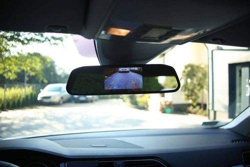 Monitor samochodowy lusterko LCD 4,3" na Arena.pl