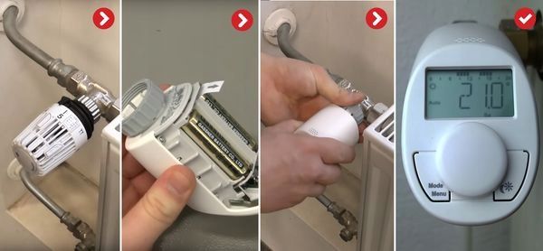 Programowalna głowica termostatyczna Eqiva - CC-RT-N2-EQ (EEU) zdjęcie 8