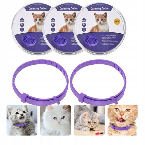 Obroża na pchły i kleszcze dla kota w wieku 8 miesięcy 32 CM na Arena.pl
