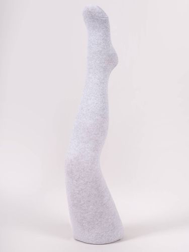 Rajstopy dziecięce bawełniane frotte szaro-czarne 2PAK 116-122 YOCLUB na Arena.pl