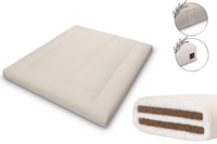 Materac 180x200 z kokosem - Pascall Futon Medium Duo Coco - Ecru