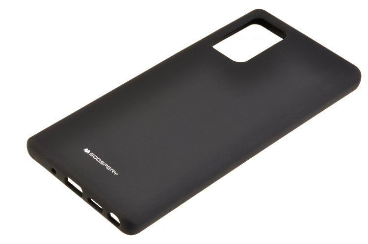 Etui Mercury Goospery Silicone do Samsung Galaxy Note 20 czarny zdjęcie 1