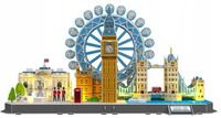 PUZZLE 3D MIASTO LONDYN PANORAMA LONDON BIG BEN ŚWIATŁO LED 106 ELEMENTÓW