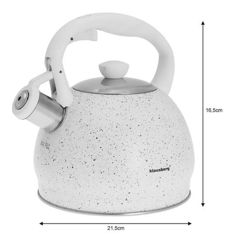 czajnik z gwizdkiem 2l klausberg kb-7319 marble na Arena.pl
