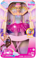 Barbie blondynka lalka Balerina baletnica Magiczne światełka HLC25