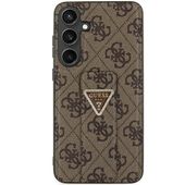 Guess GUHCS24LPGS4TDW S24 Ultra S928 brązowy/brown hardcase Grip Stand 4G