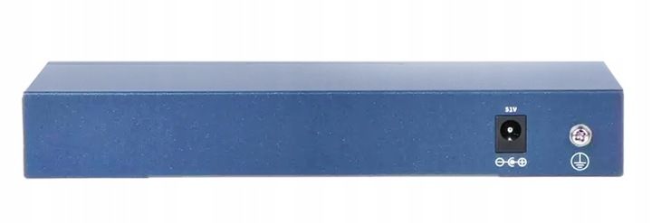 SWITCH PoE 8x PoE do kamer HIKVISION 60W 10/100Mb zdjęcie 4