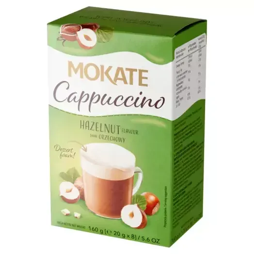 MOKATE CAPPUCINO KARTONIK ORZECHOWE zdjęcie 1