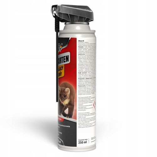 SPRAY ŚRODEK PREPARAT NA KUNY ODSTRASZACZ KUN ŁASIC NO MARTEN NO PEST na Arena.pl
