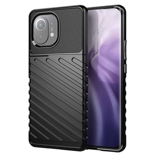 Etui Xiaomi Mi 11 Pancerne Thunder Czarne zdjęcie 1