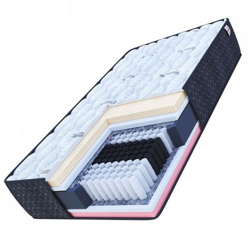 MATERAC PREMIUM COMFORTOWY 80x200 25 LATEKS PERFOROWANY VISCO MULTIPOCKET na Arena.pl
