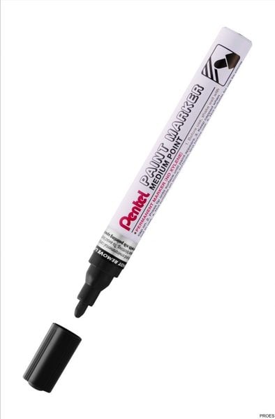 MARKER ZDOBNICZY ALU. OBUDOWA PENTEL CZARNY zdjęcie 1