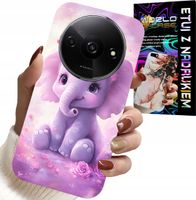 ETUI DO XIAOMI REDMI A3 - SŁODKI SŁONIK NA RÓŻOWYM TLE CASE +FOLIA