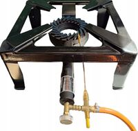 TABORET GAZOWY PALNIK KUCHENKA ZTERMOPARA 9kV ATEST EUROPEJSKI NACISK 200KG