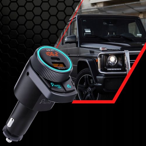 TRANSMITER samochodowy FM BLUETOOTH ŁADOWARKA AKAI FMT-80BT na Arena.pl