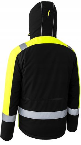 KURTKA ROBOCZA OCHRONNA OCIEPLANA Z KAPTUREM odpinany CLASSWORK ZIMOWA na Arena.pl