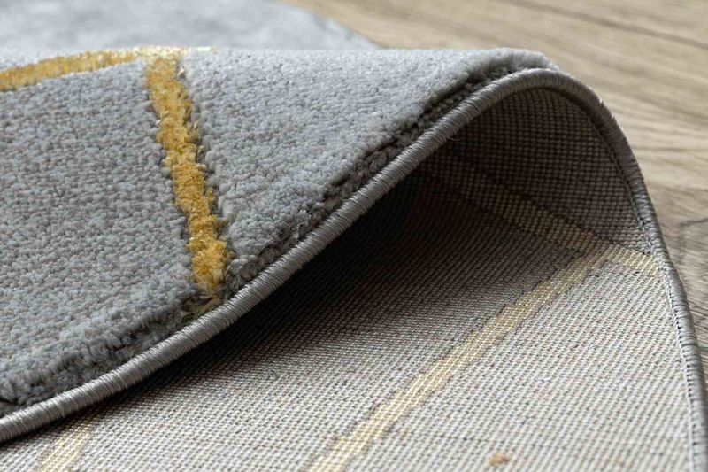 RUG/LU/ESTEMA/MARBLE2/GREY+GOLD/R160 zdjęcie 6
