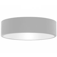Okrągła lampa sufitowa 137623620750 LED 24W do pokoju szara