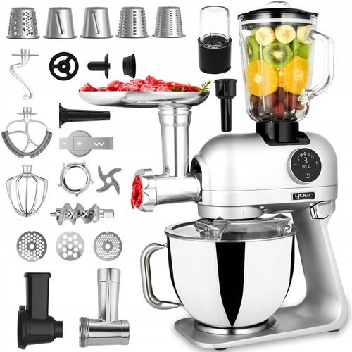 Robot kuchenny Planetarny Yoer Wielofunkcyjny 2200W misa 5,5L +39 na Arena.pl