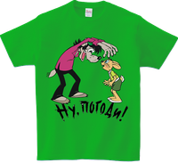 Koszulka T-shirt dla dzieci - Wilk i Zając Ну, погоди!