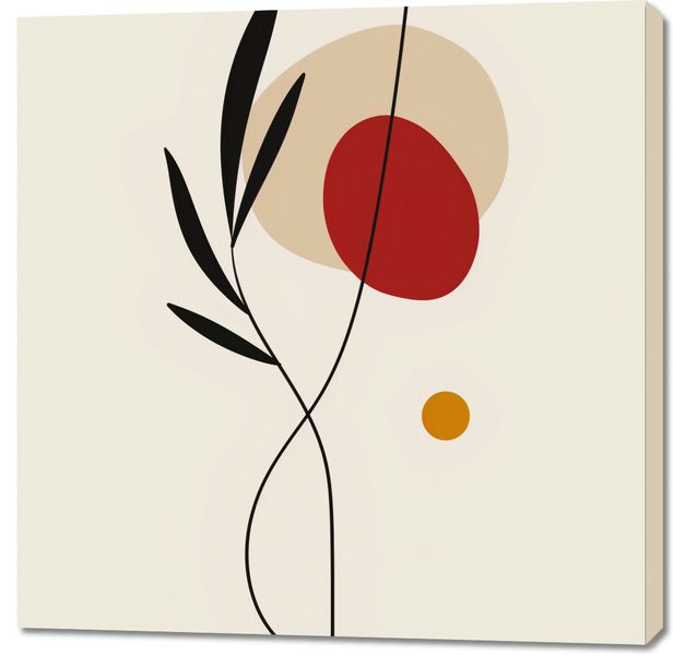 Obraz 100x100cm Esencja Przerysu zdjęcie 1