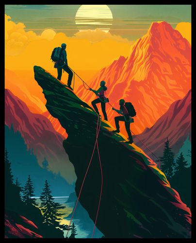 Plakat 40x50cm U Szczytu na Arena.pl