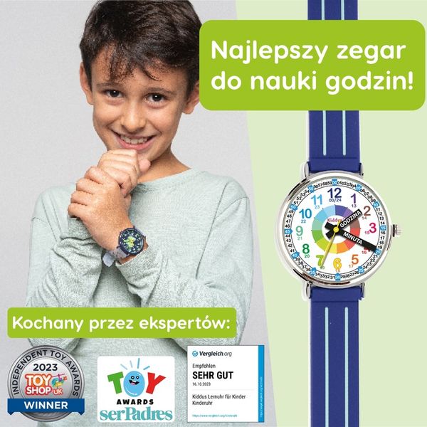 Kiddus Nauczyciel Czasu Polski Niebieski zdjęcie 6