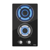 Płyta gazowa IsEasy MGBG-312A szklana 2 palniki do kuchni