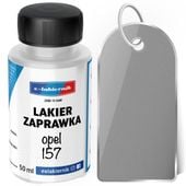 lakier zaprawkowy zaprawka samochodowy opel 157 star silver
