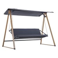 HUŚTAWKA OGRODOWA HERNING Z REGULOWANYM DASZKIEM